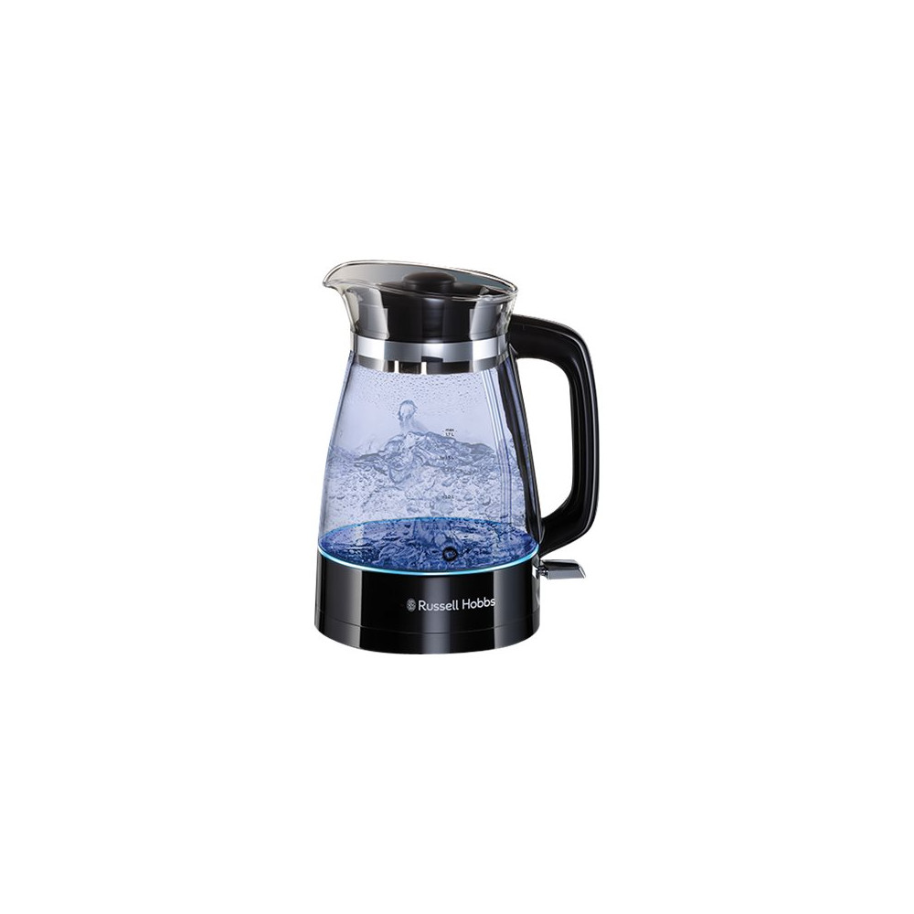 Russell Hobbs Classic 26080-70 - vattenkokare - svart med detaljer i rostrfritt stål