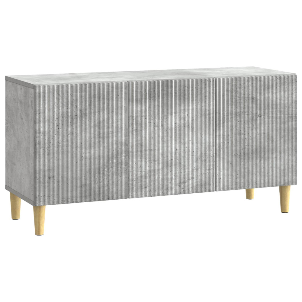 TV-skåp Betonggrå 99 x 34,5 x 50 cm Konstruerat trä