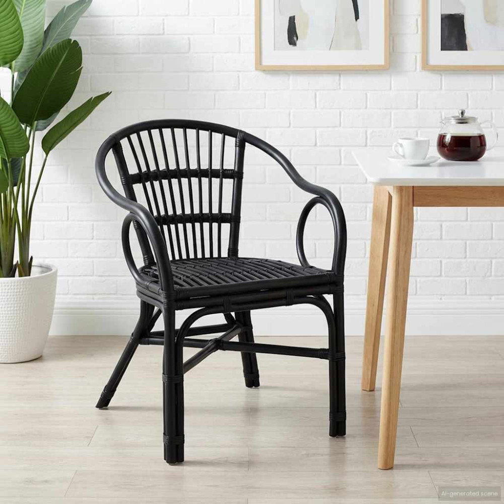 Stapelstol Svart 58 x 60 x 81 cm Rotting