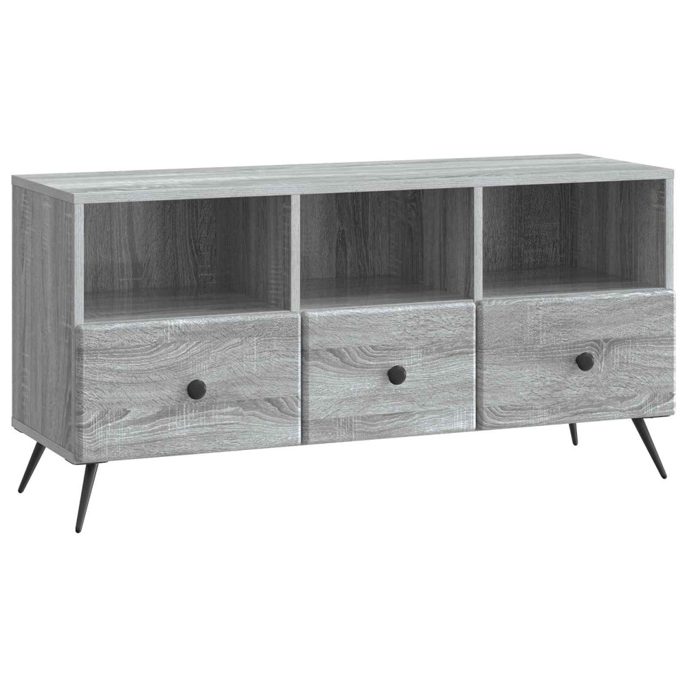 TV-skåp Grå sonoma-ek 102 x 34,5 x 50 cm Konstruerat trä