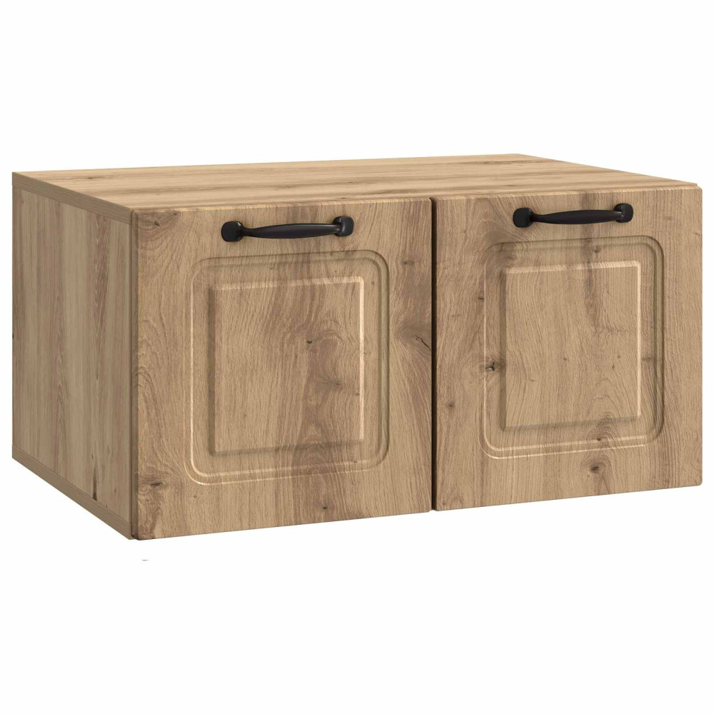 Väggmonterad TV-bänk Väggmonterad Artisan-ek 59,5 x 41 x 30 cm