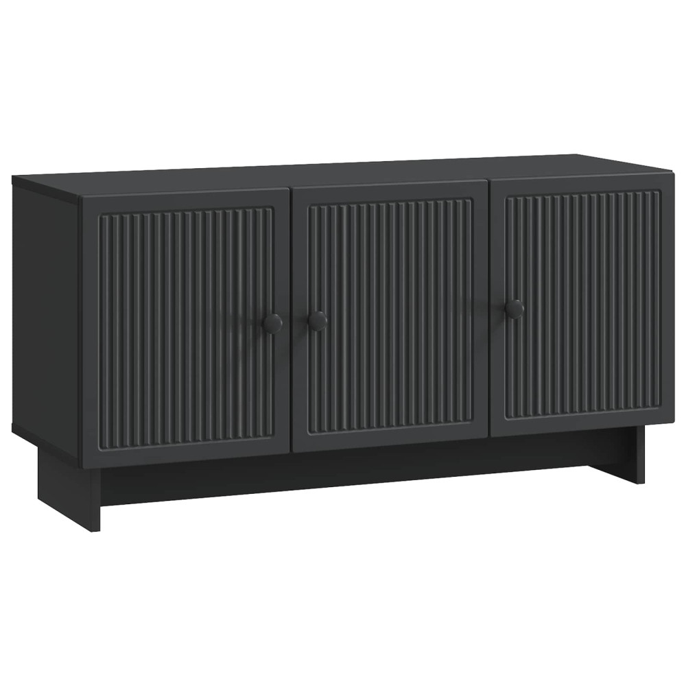 TV-skåp Svart 99 x 34,5 x 50 cm Konstruerat trä
