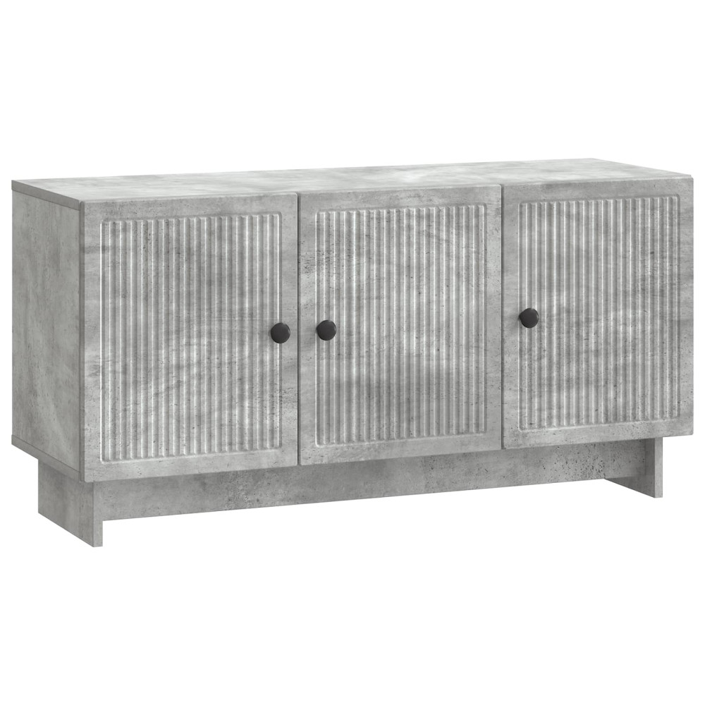 TV-skåp Betonggrå 99 x 34,5 x 50 cm Konstruerat trä