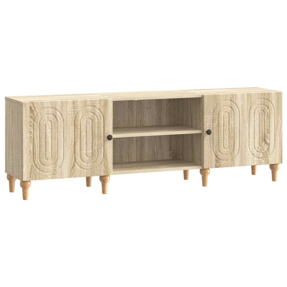 TV-skåp Sonoma-ek 150 x 31 x 50 cm Konstruerat trä