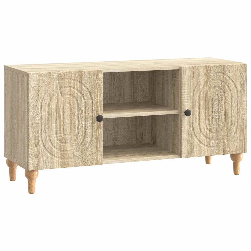 TV-skåp Sonoma-ek 102 x 34,5 x 50 cm Konstruerat trä