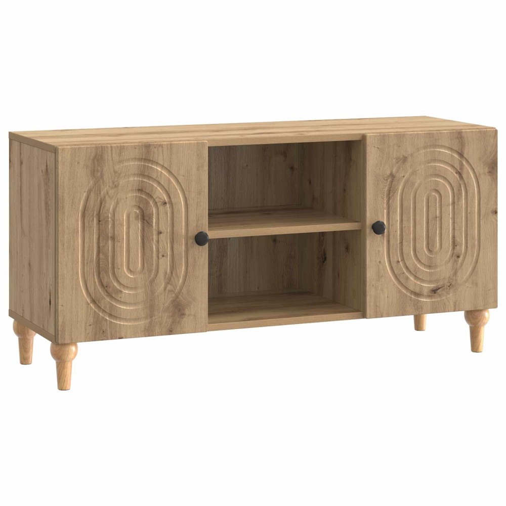 TV-skåp Artisan-ek 102 x 34,5 x 50 cm Konstruerat trä