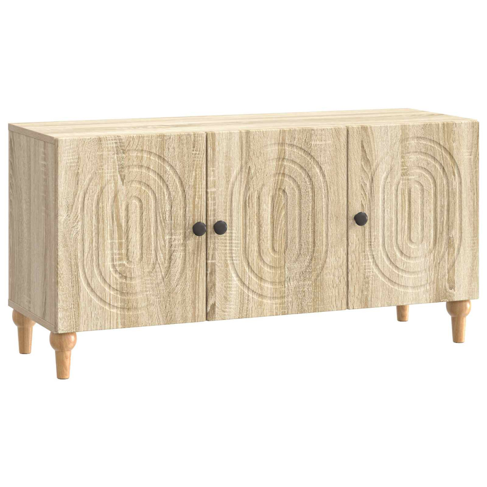 TV-skåp Sonoma-ek 99 x 34,5 x 50 cm Konstruerat trä