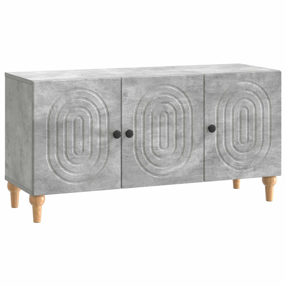 TV-skåp Betonggrå 99 x 34,5 x 50 cm Konstruerat trä