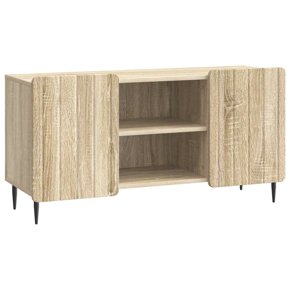 TV-skåp Sonoma-ek 102 x 34,5 x 52 cm Konstruerat trä