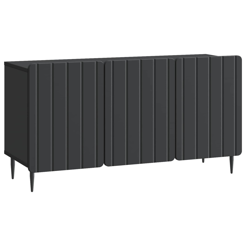 TV-skåp Svart 99 x 34,5 x 52 cm Konstruerat trä