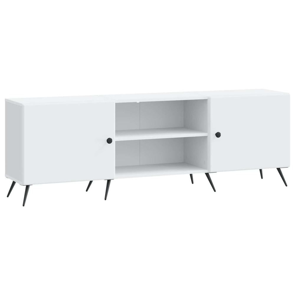 TV-skåp Vit 150 x 31 x 50 cm Konstruerat trä