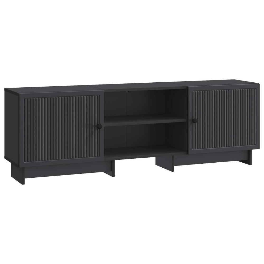 TV-skåp Svart 150 x 31 x 50 cm Konstruerat trä