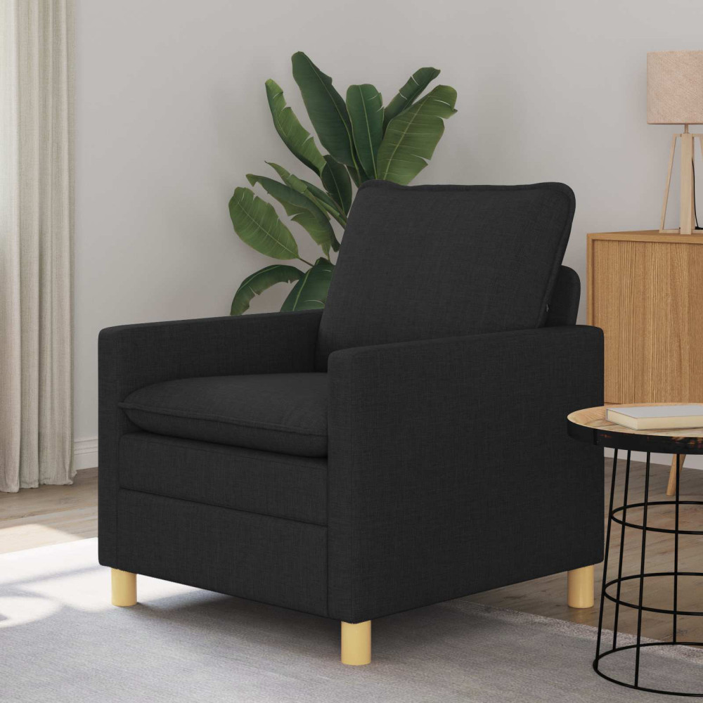 Soffa Svart Tyg