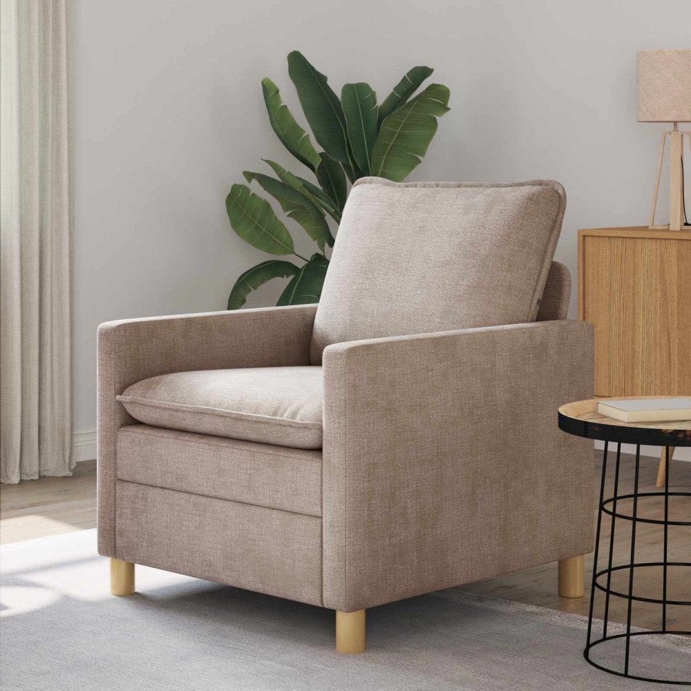 Soffa Beige 76 x 81 x 87,5 cm Polyester