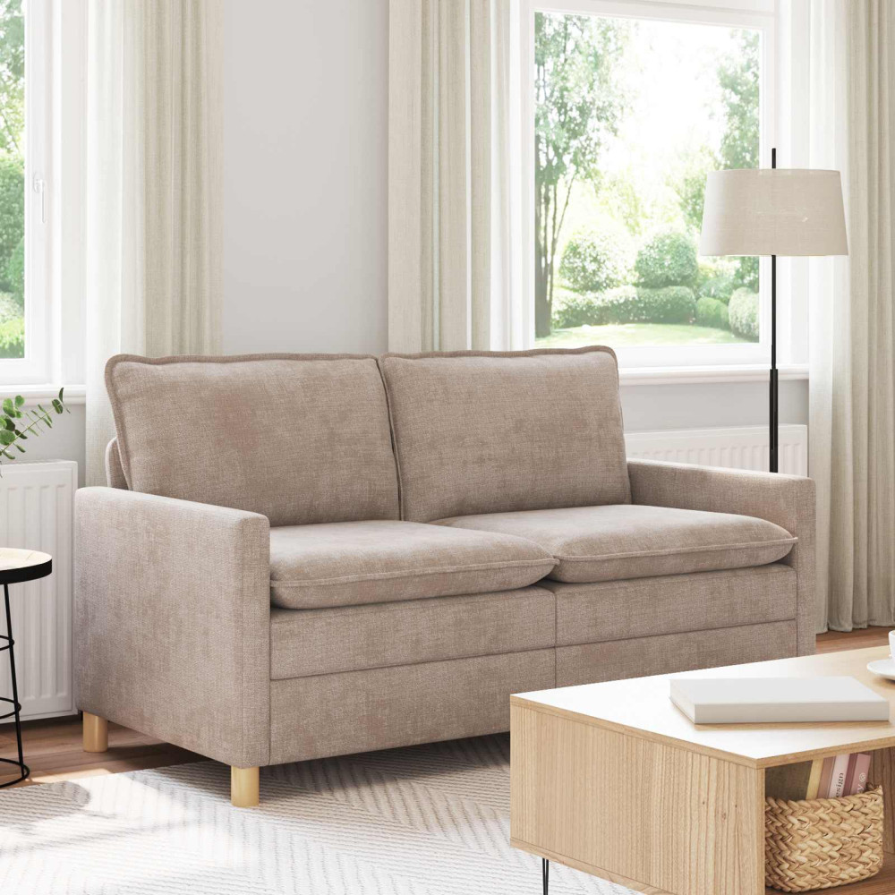 Soffa Beige 156 x 81 x 87,5 cm Polyester