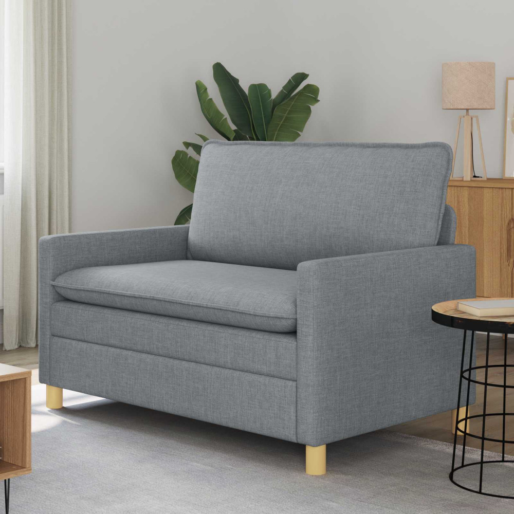Soffa Ljusgrå 126 x 81 x 87,5 cm