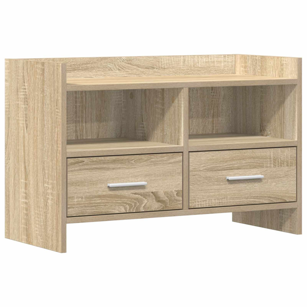 TV-skåp 71,5 x 33 x 47 cm Sonoma-ek Konstruerat trä