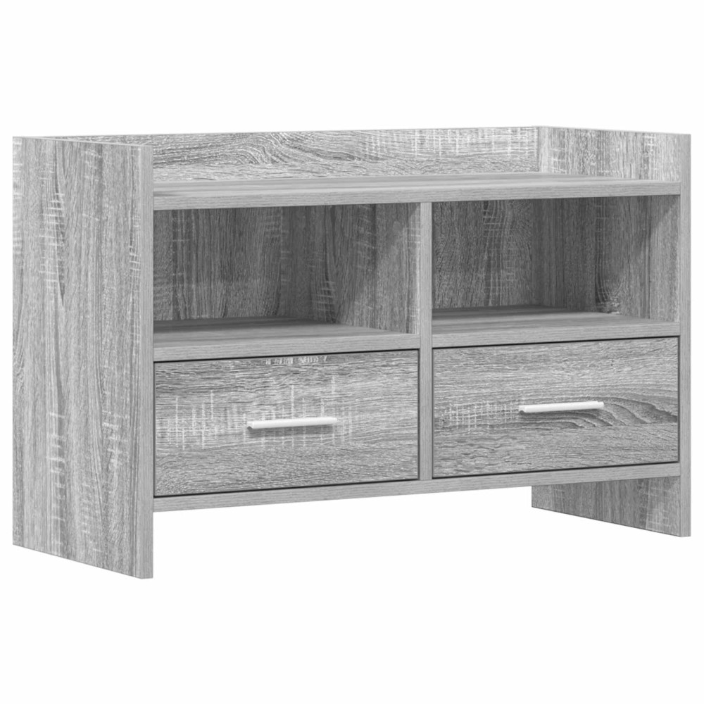 TV-skåp 71,5 x 33 x 47 cm Grå Sonoma Konstruerat trä
