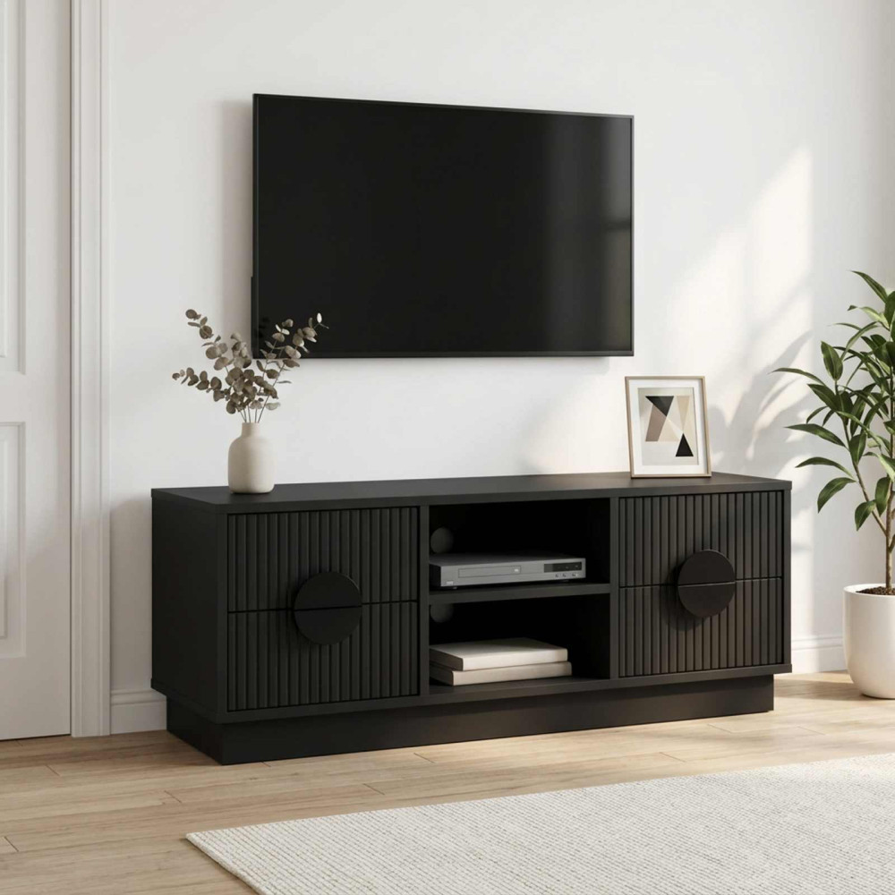 TV-skåp VENRAY 101 x 36,5 x 40 cm Svart