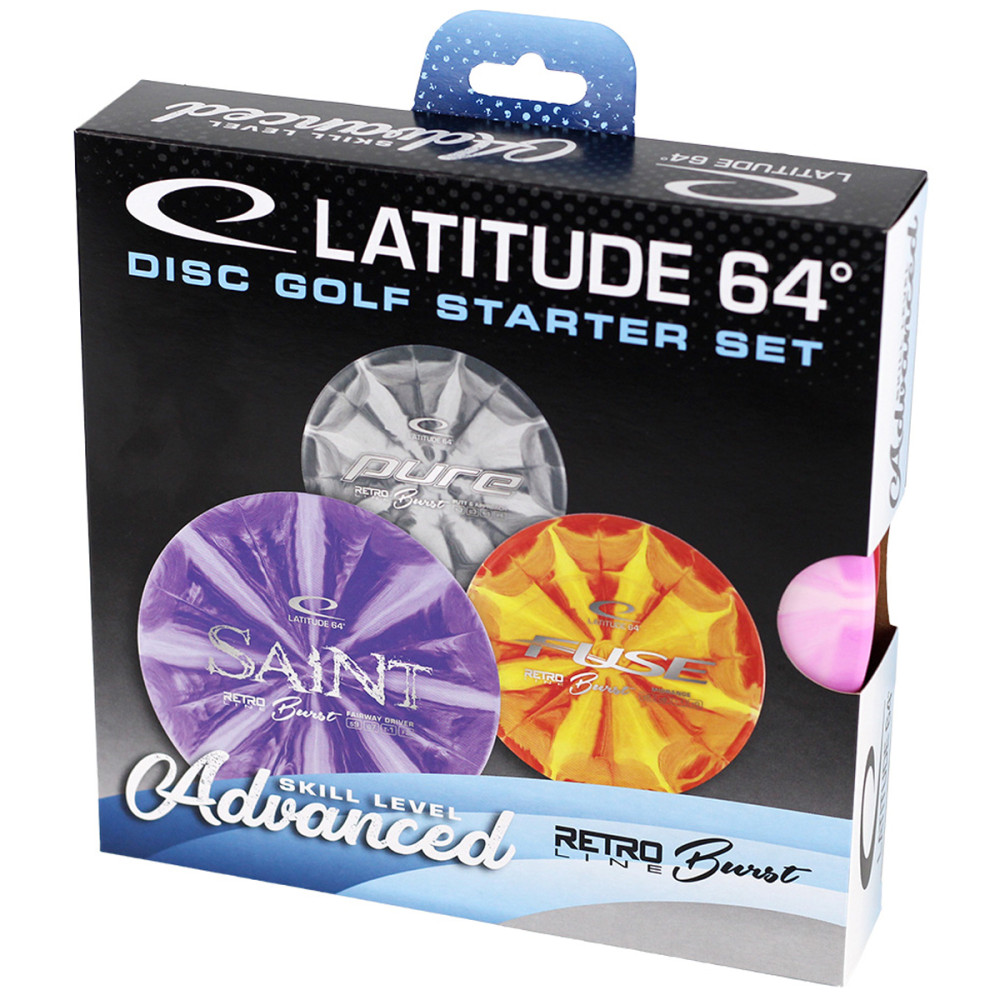Disc Golf Retro Burst Advanced Startset Latitude 64