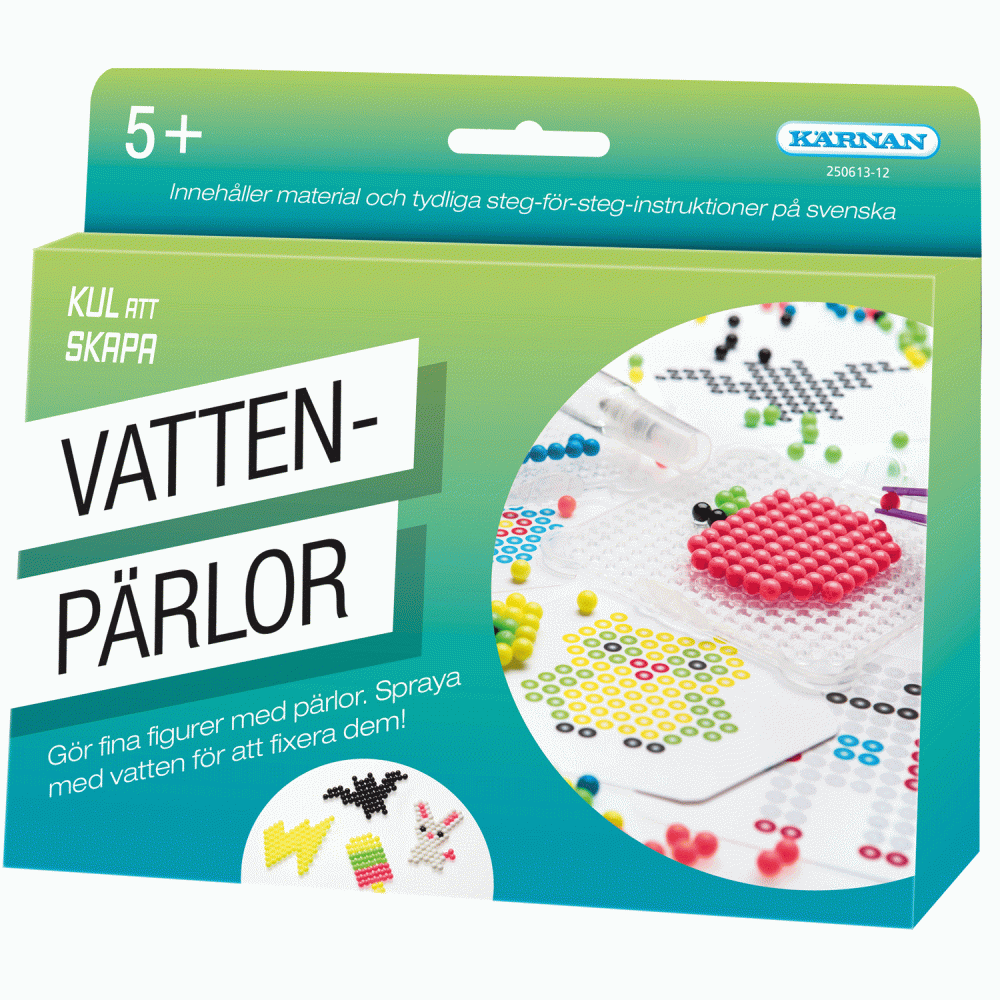 Kul att skapa vattenpärlor Kärnan