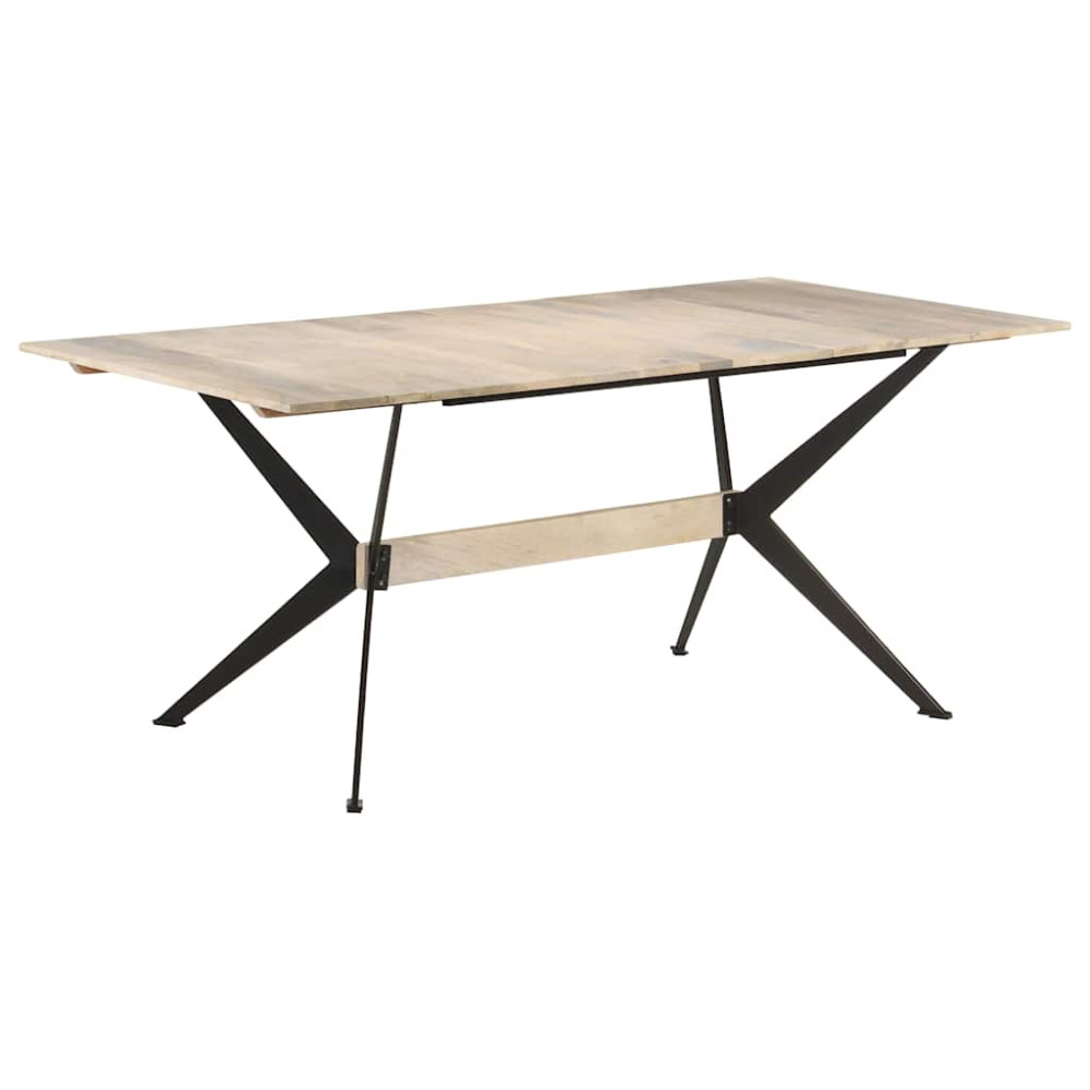 Matbord 180x90x76 cm massivt mangoträ
