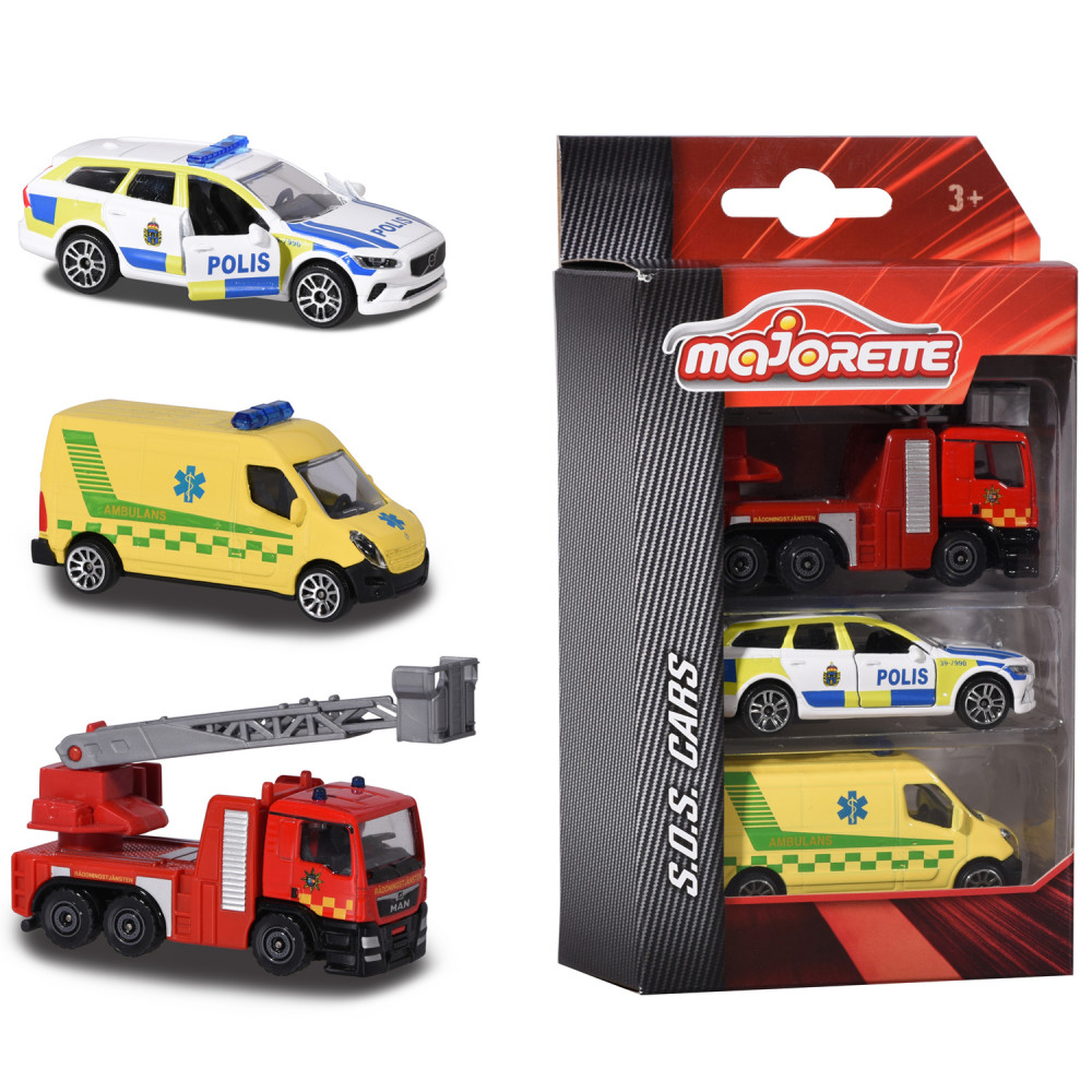 S.O.S. 3 Pieces Set - SE Majorette