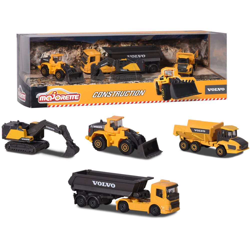 Volvo 4 Pieces Giftpack Majorette