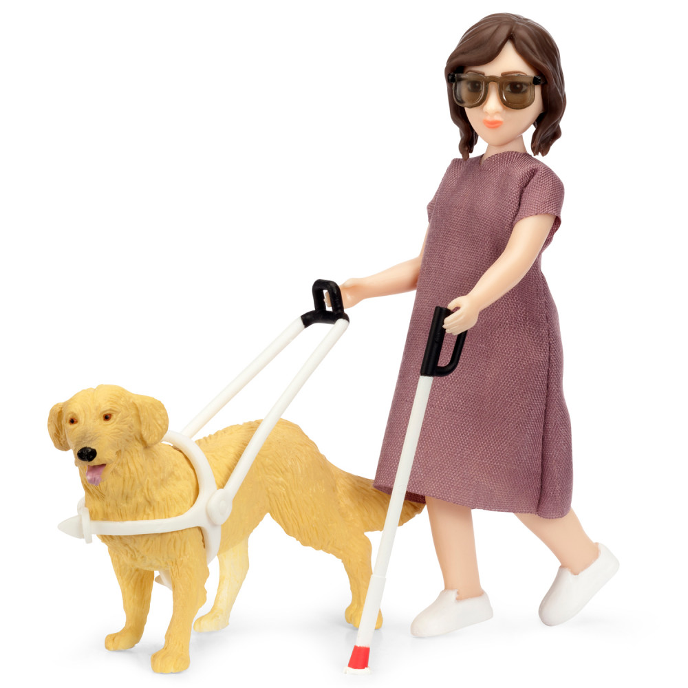 Docka Blindkäpp Hund Lundby