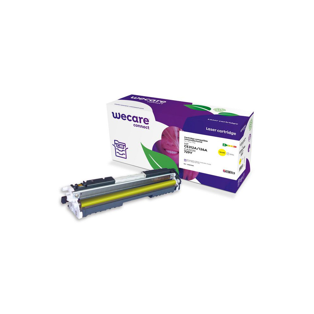 Toner WECARE HP CE312A/729Y 1K gul