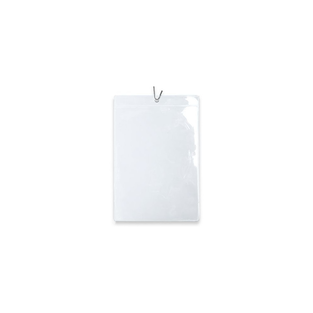 Plastficka möbel A6 öppen kortsid 100/fp
