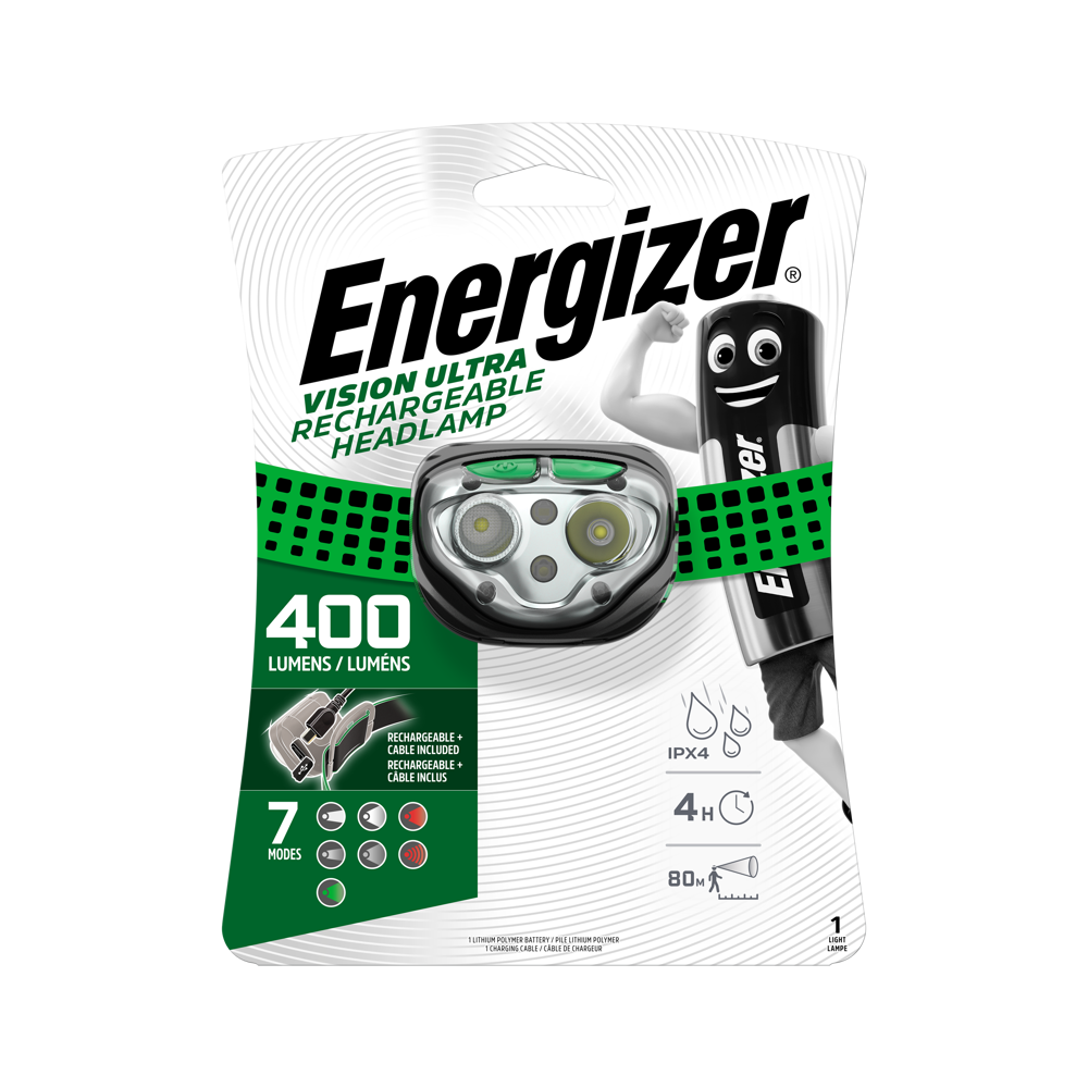 Energizer Vision Ultra Rechargable Headlight