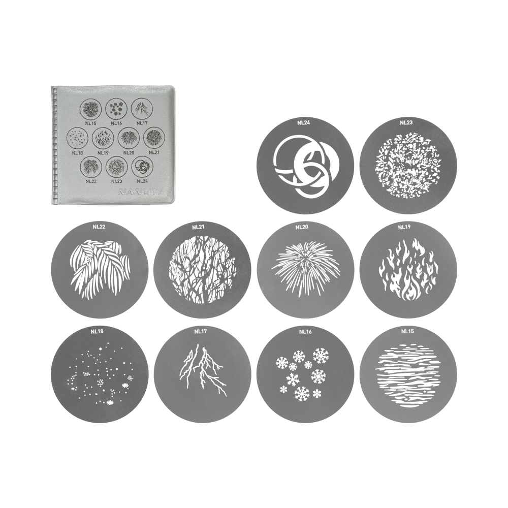 Nanlite GOBO Set 2 for PJ-FMM