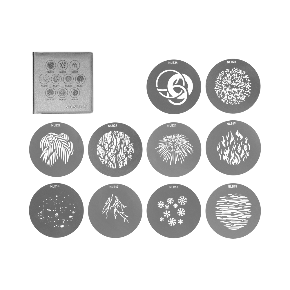 Nanlite GOBO Set 2 for PJ-BM