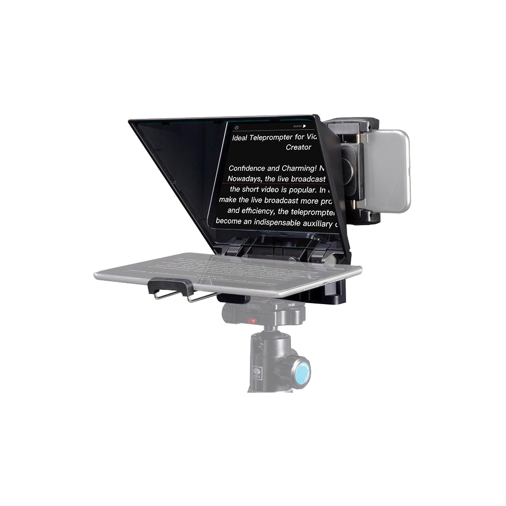 Feelworld TP2A Portable Teleprompter for Smartphone & DSLR