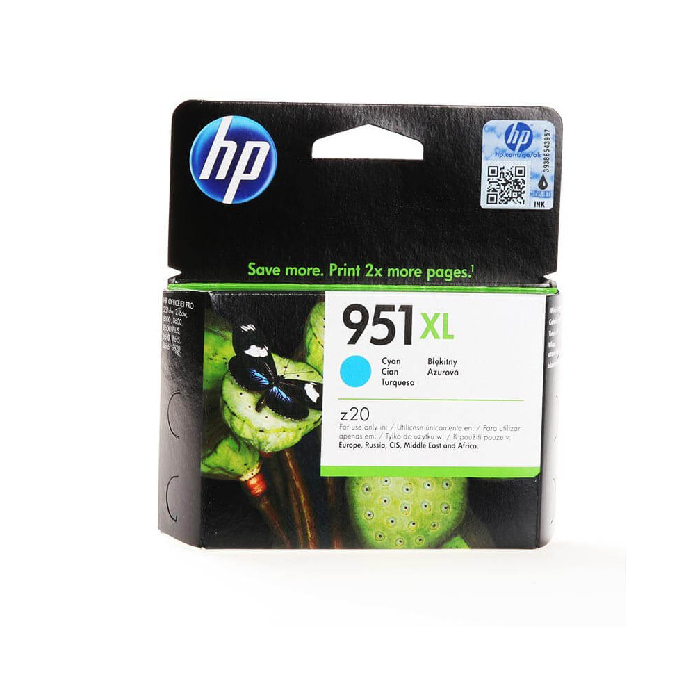 Ink CN046AE 951XL Cyan
