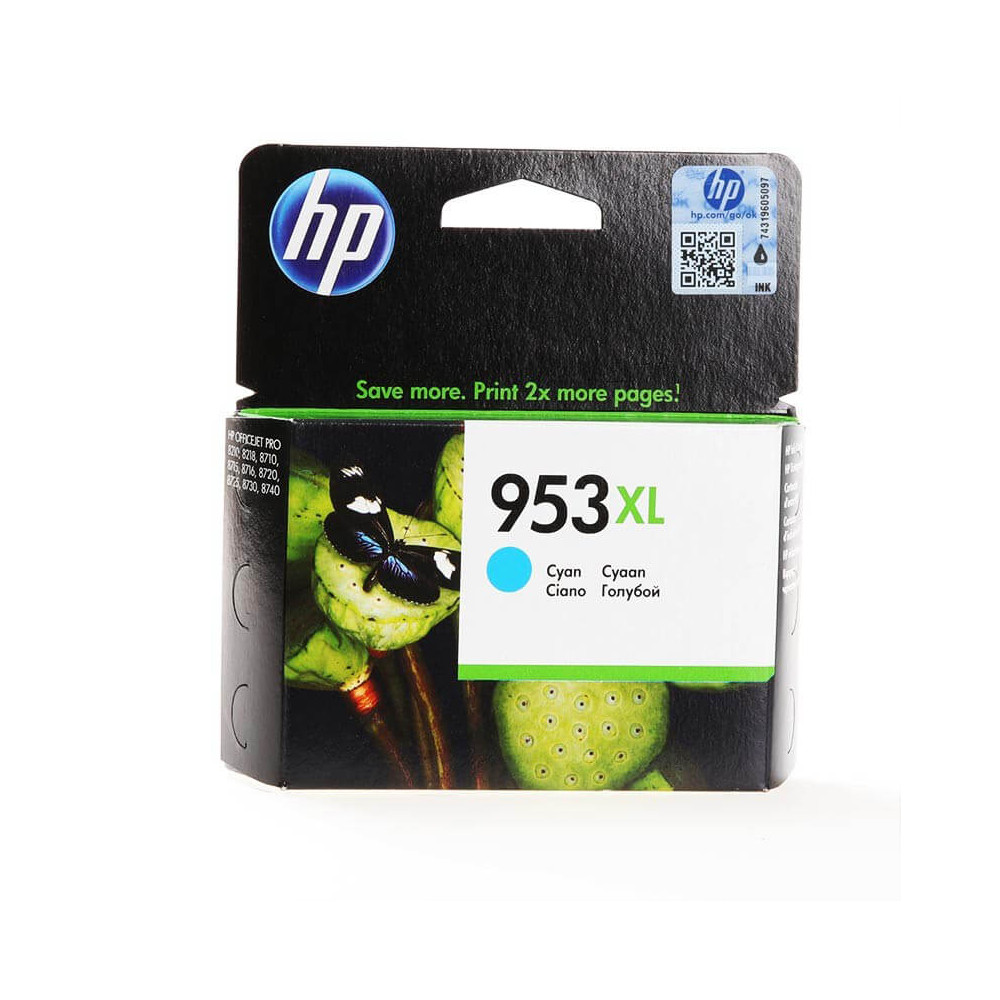 Ink F6U16AE 953XL Cyan