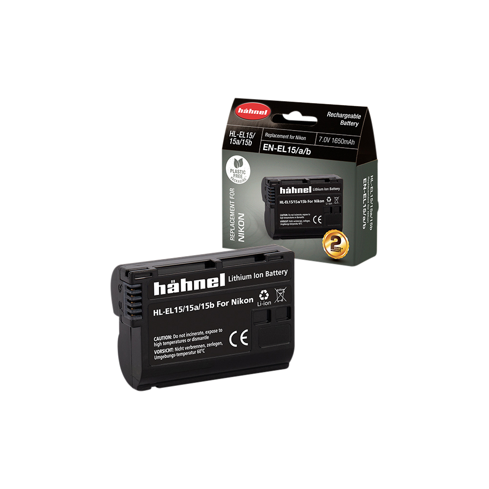 Hähnel Battery Nikon HL-EL15A/B / EN-EL15A/B/C